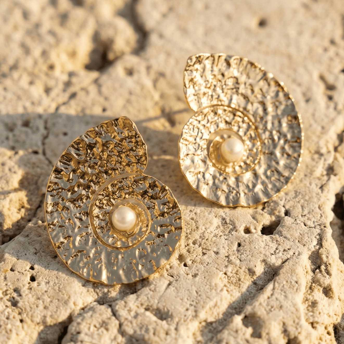 Espiral Martillado Perlado